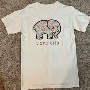 Ivory Ella short-sleeve tee